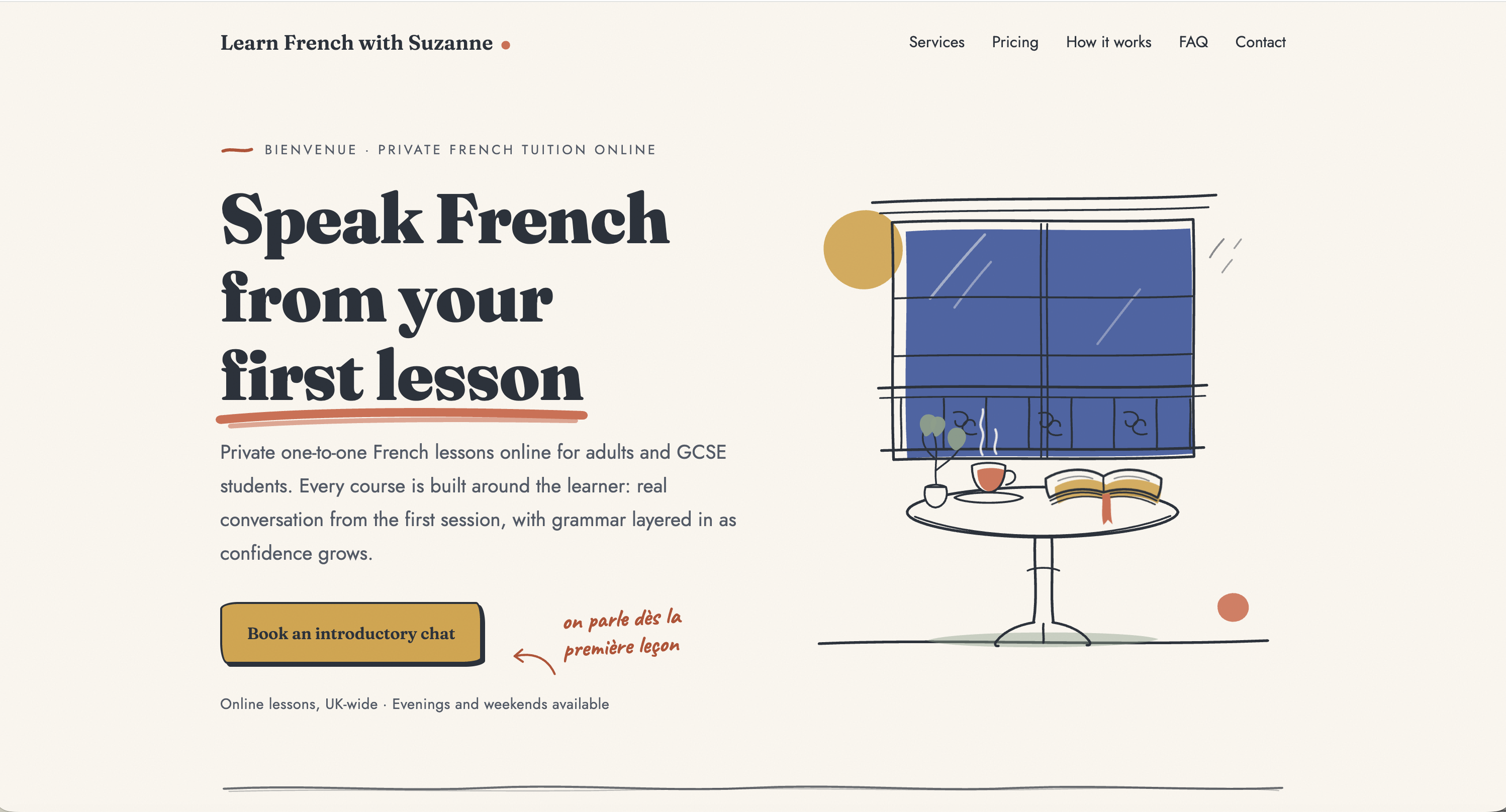 Learn French website